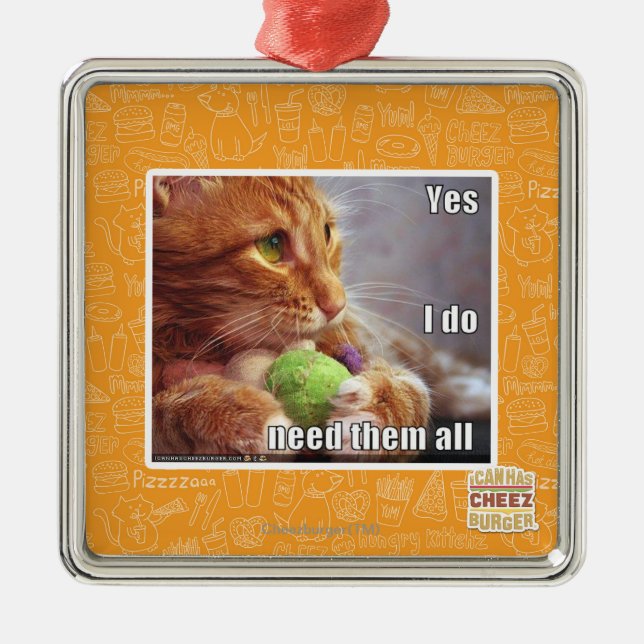 Yes I do need them all Metal Tree Decoration (Front)