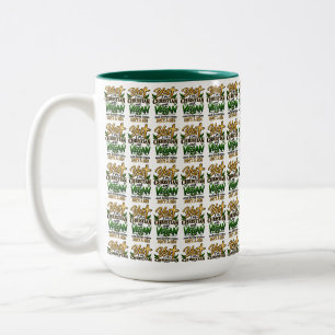 Yes I’m Christian and vegan… Two-Tone Coffee Mug