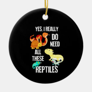 Yes I really do need all there reptiles Ceramic Tree Decoration