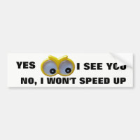 Yes I See You, no I Won't Speed Up Google Eyes