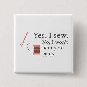 yes i sew no i won't hem your pants funny sewing 15 cm square badge