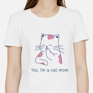Yes, I'm a Cat Mum T-Shirt