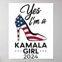 Yes Im A Kamala Girl Stilettos High Heel Harris 20