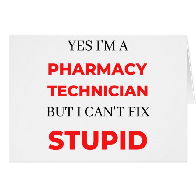 Yes I'm A Pharmacy Technician But I Can't Fix 2 (Front Horizontal)