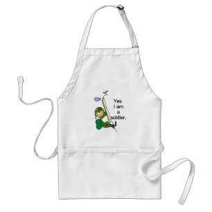 Yes I'm a Soldier Standard Apron