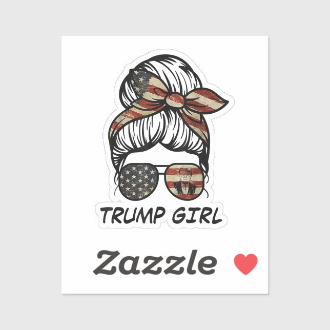 Yes I'm A Trump Girl Get Over It - Trump 2024 Elec (Sheet)