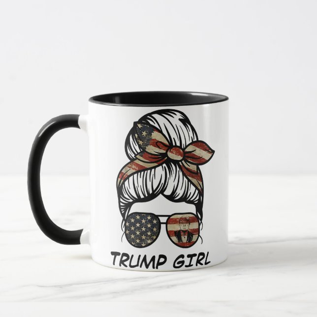Yes I'm A Trump Girl Get Over It - Trump 2024 Elec Mug (Left)