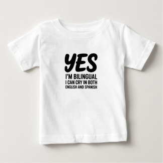 YES I'M BILINGUAL Infant Bodysuit Spanish/English