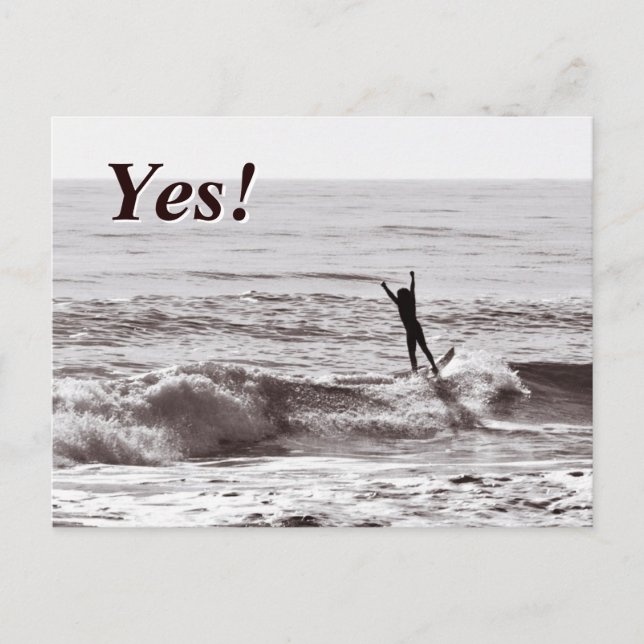 Yes! Joy of Success Postcard (Front)