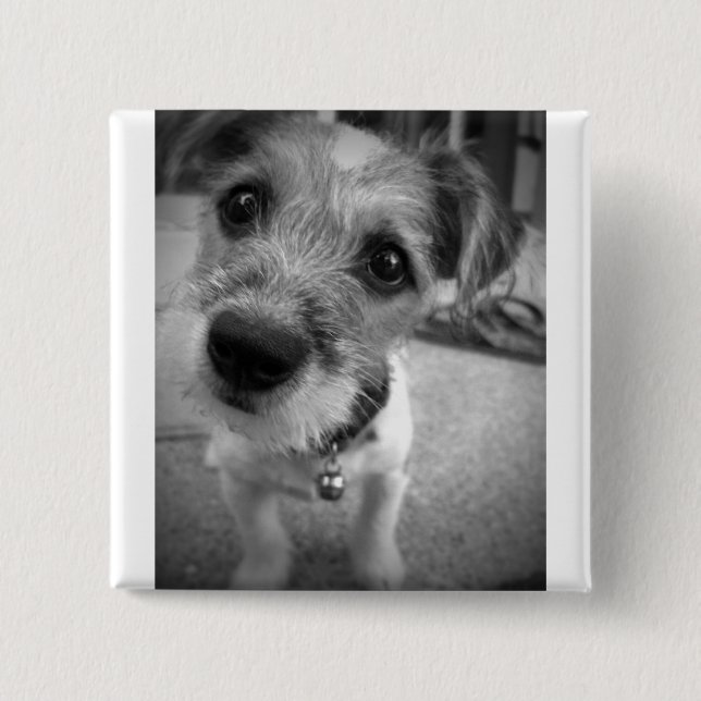 Yes Master, I'm All Ears 15 Cm Square Badge (Front)