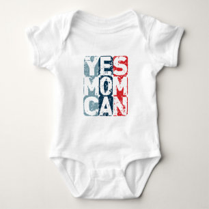 Yes Mom Can Baby Bodysuit