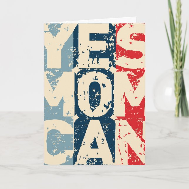 Yes Mom Can Card (Front)