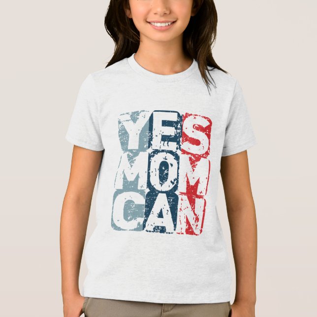 Yes Mum Can Tri-Blend Shirt (Front)