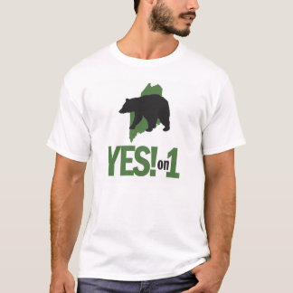 Yes on 1! Short-sleeved T-shirt