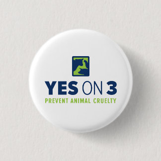 Yes on 3! Mini Button