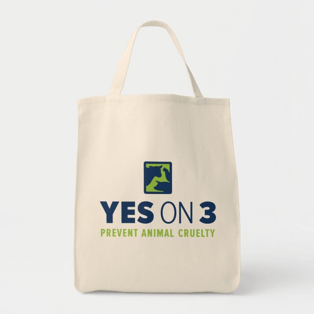 Yes on 3! Tote Bag (Front)