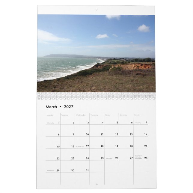 Yes please 2021 Two Page MediumCalendar, White Calendar (Mar 2027)
