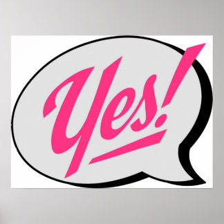 Yes Poster