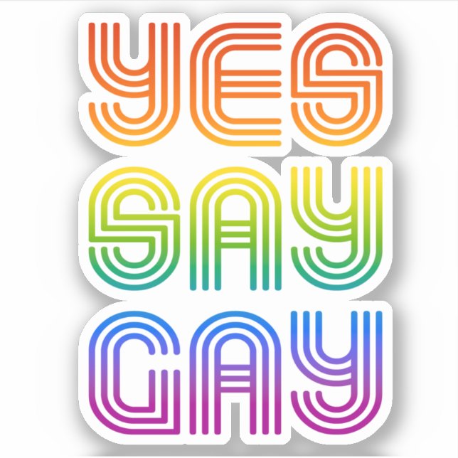 Yes Say Gay (Front)