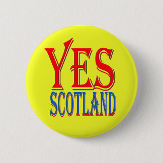 YES Scotland pin badge