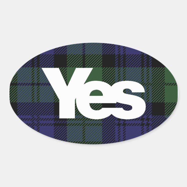 Yes Scotland Scottish Independence 2014 sticker (Front)