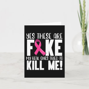 Yes These Are Fake Breast Cancer Awareness Month P Card