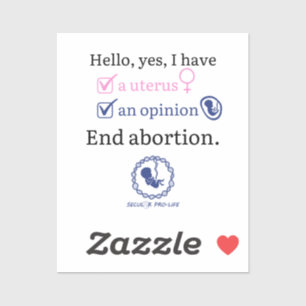 yes uterus, yes opinion