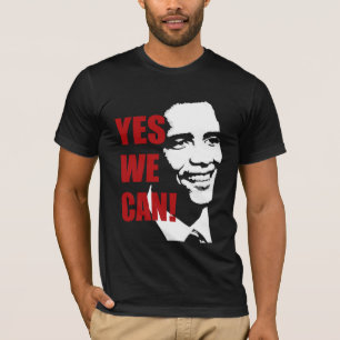 Yes We Can Barack Obama t shirt