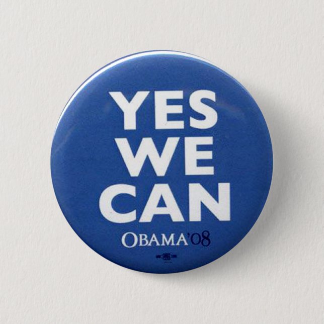 Yes We Can - Button (Front)