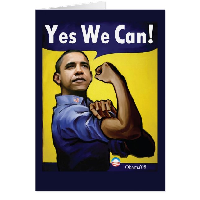 Yes We Can! Card (Front)