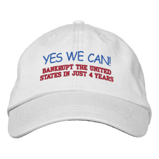 YES WE CAN! EMBROIDERED HAT