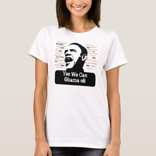"Yes We Can" Graphic Tee (Front)