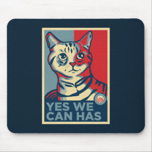 Yes We Can Has Mouse Mat