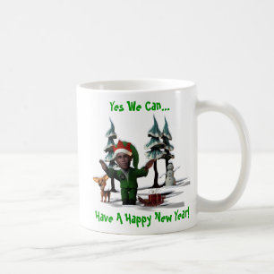 Yes We Can..., Have A Happy New Yea... Coffee Mug