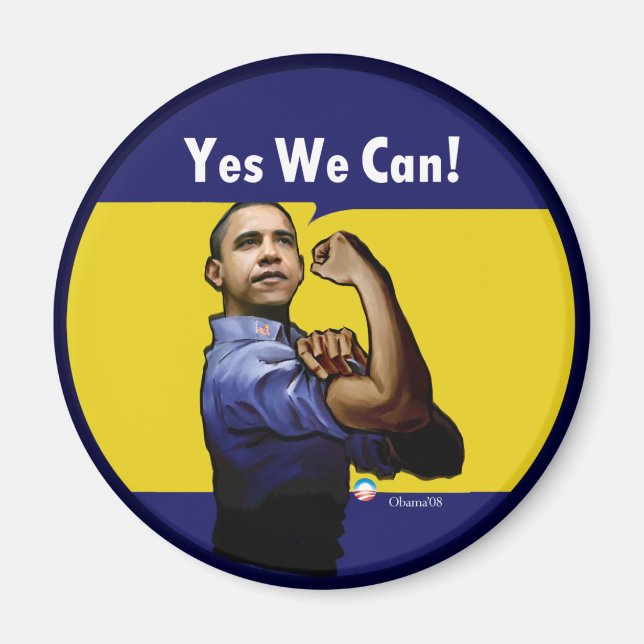 Yes We Can! Magnet (Front)