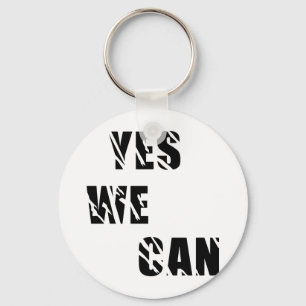 Yes We Can Obama Barack El Presidente Key Ring