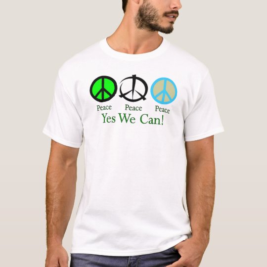 Yes We Can (Peace) T-Shirt