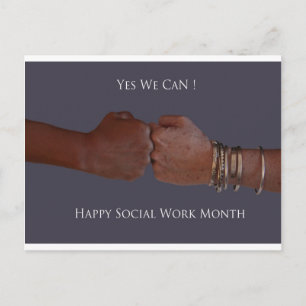 Yes We Can! Postcard