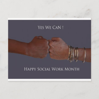Yes We Can! Postcard