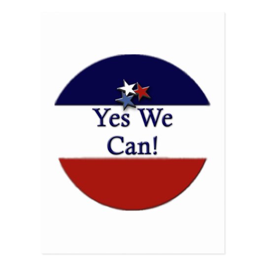 Yes We Can Postcard
