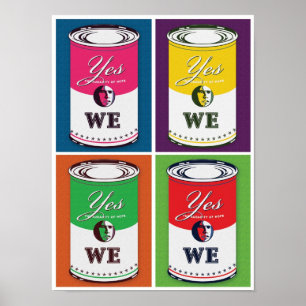 "Yes We" Can Poster