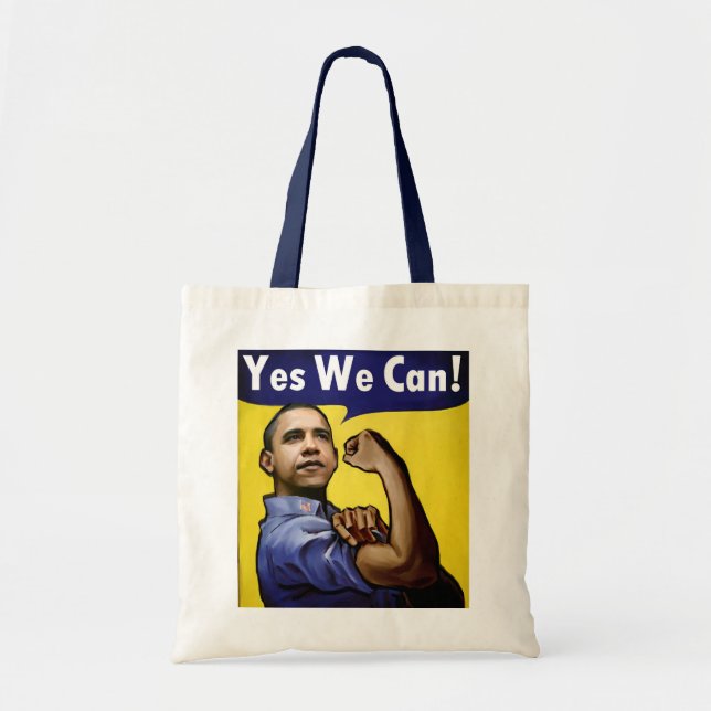 Yes We Can! Tote Bag (Front)