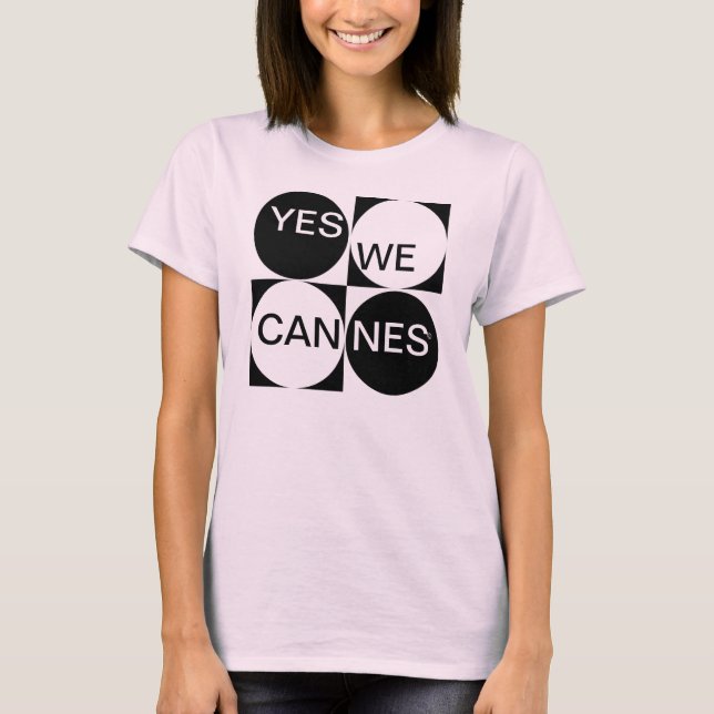 Yes We Cannes T-shirt (Front)