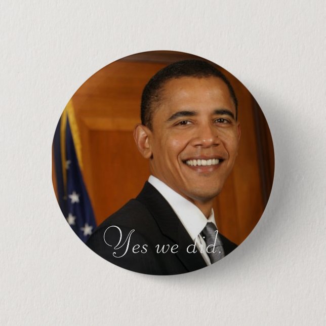 Yes we did. 6 cm round badge (Front)