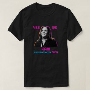 Yes We Kam Kamala Harris 2024  T-Shirt