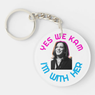 Yes We Kam Kamala T-Shirt Key Ring