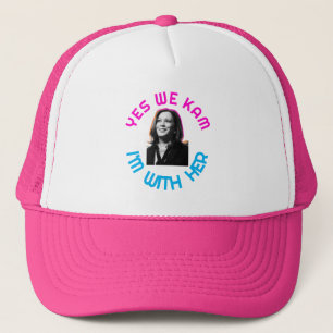 Yes We Kam Kamala T-Shirt Trucker Hat