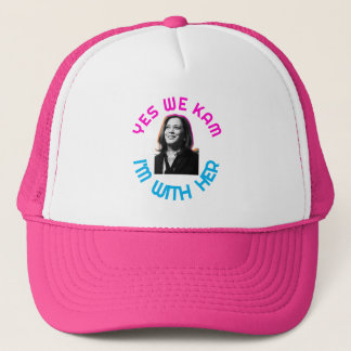Yes We Kam Kamala T-Shirt Trucker Hat