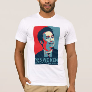 Yes We Ken (Obama) - White T-shirt - Customised