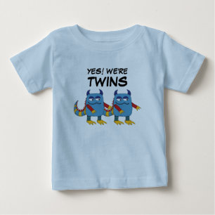 Yes! We're Twins Baby T-Shirt